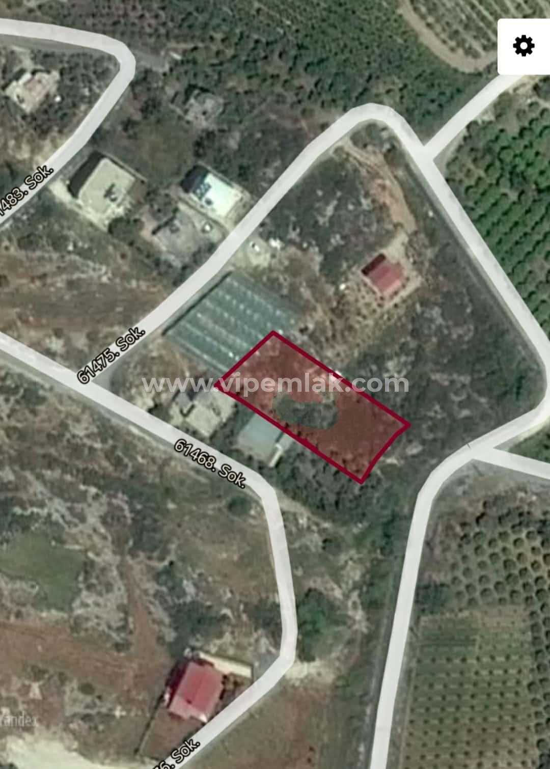 MERSİN MEZİTLİ�DE TAKASA AÇIK 1447 M2 SATILIK ARSA VİPGAYRİMENKUL