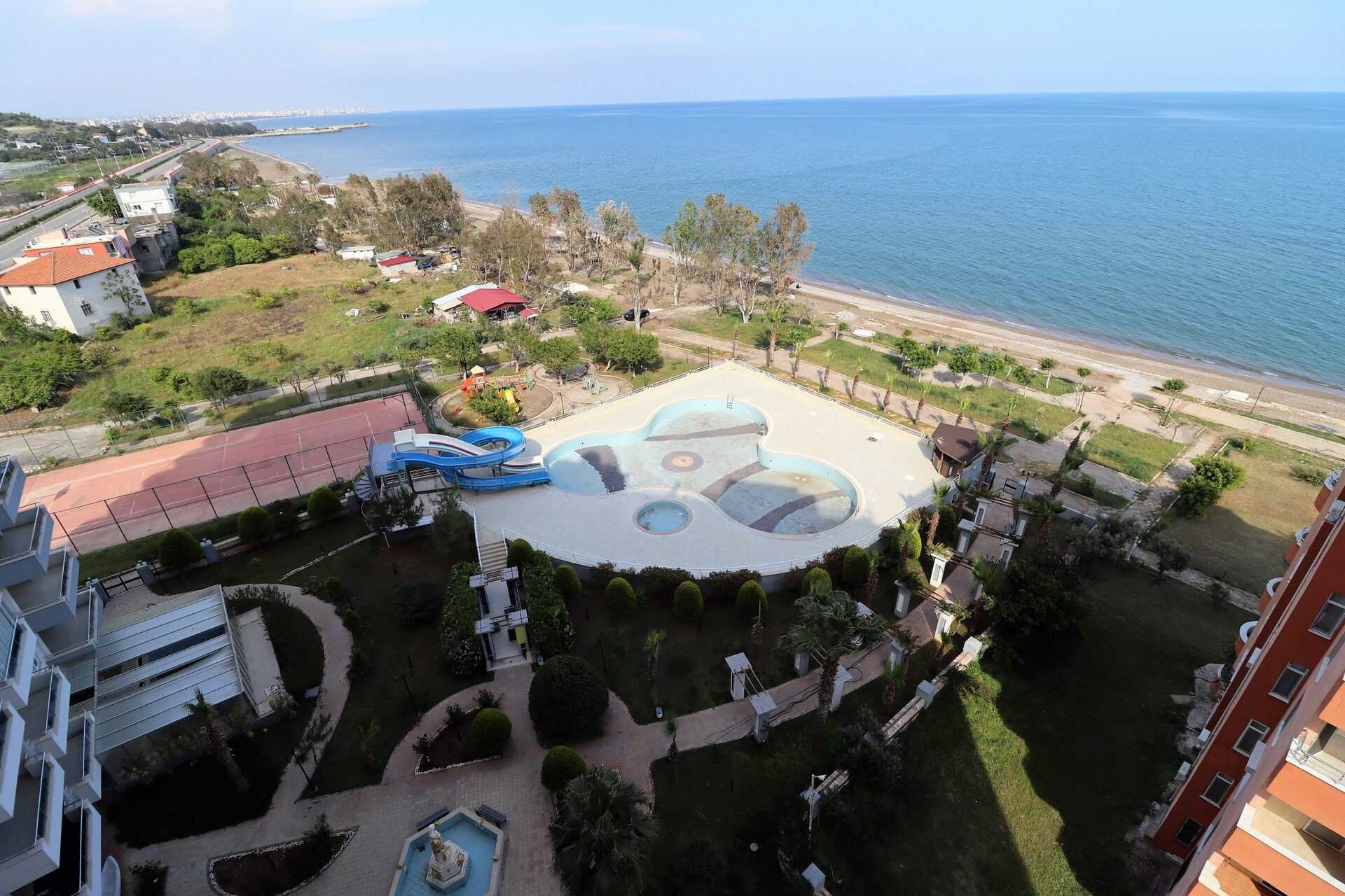 Mersin Limonlu Milenyum Beach Sitesi Denize Sıfır 2+1 Satılık Daire